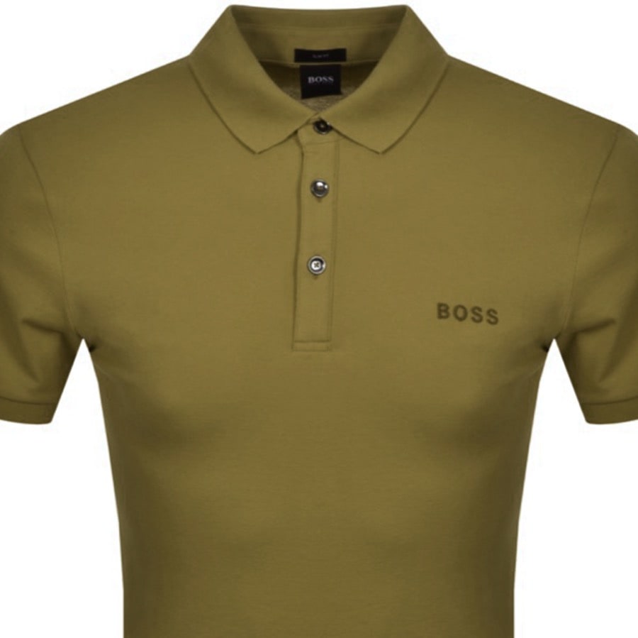 Alternative Image for ProductBOSS Passerfast Polo T Shirt Green2